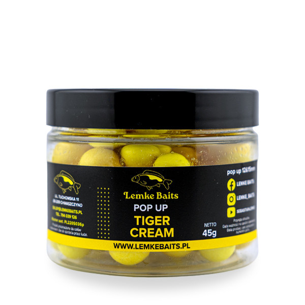 Pop-up TIGER CREAM 12&15mm
